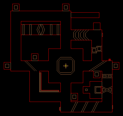 Doom 64 map image (click to rotate)