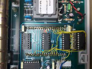 The additional CD.4094 shift register - Il nuovo registro a scorrimento CD.4094 (click to zoom)