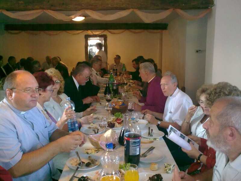 A szentmise utáni vacsora