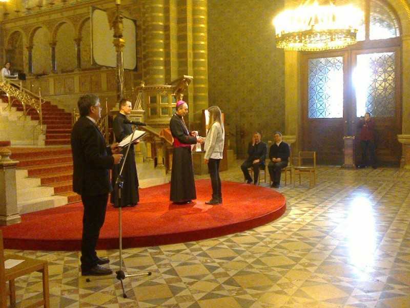 Kocsis Dorka, egyházmegyei hittanverseny III. helyzettje