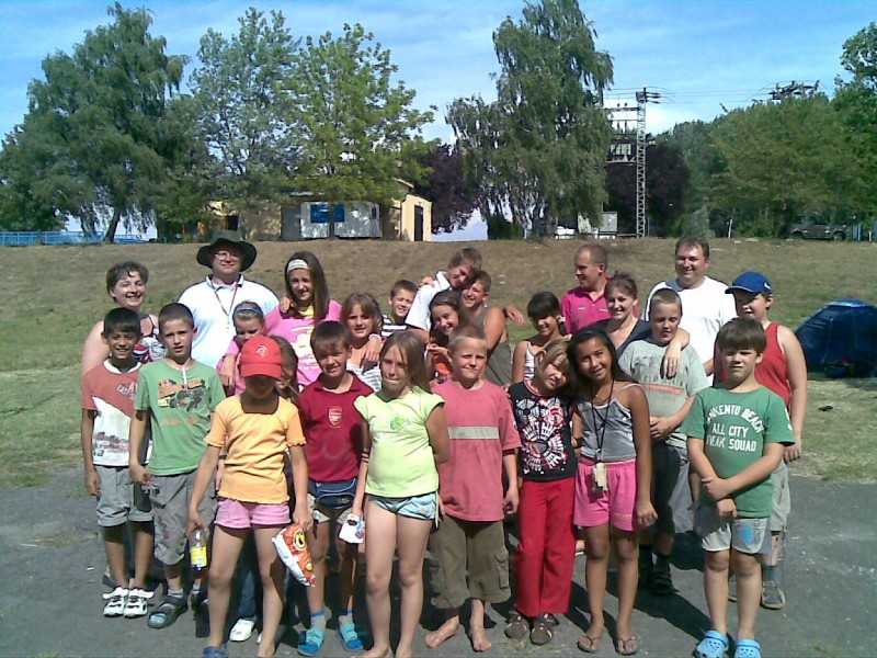 Nyári hittantábor Gemencben 2009.