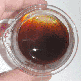 Oil after 30 minutes of heating