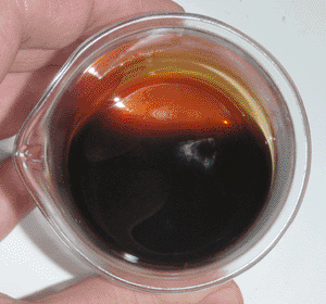 Oil after full heat treatment