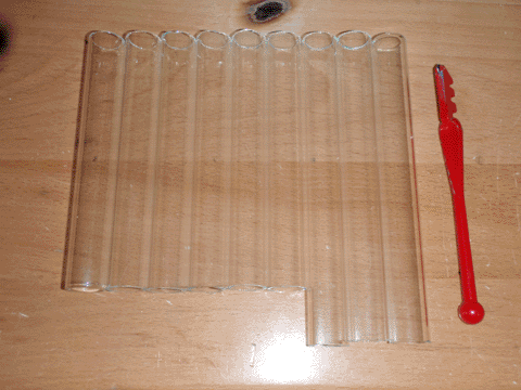 18mm tubing, cut into segments