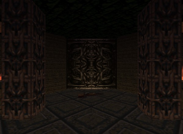 Doom 64 level image: First-person view (FPV)