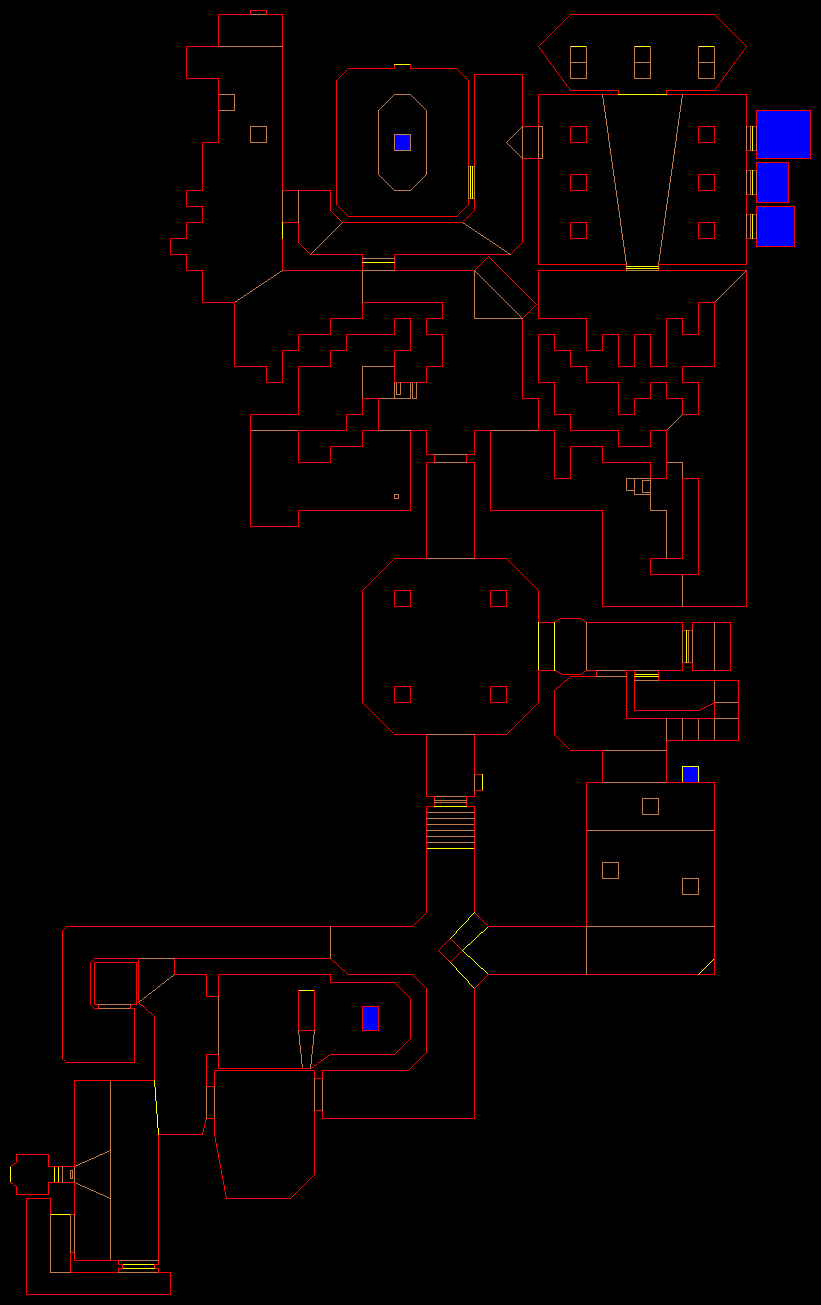 PlayStation Doom level 10, CONTAINMENT AREA: Official Secrets