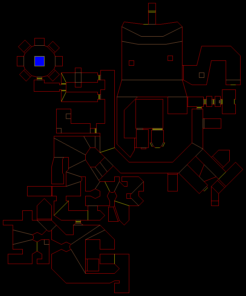 PlayStation Doom level 14, HALLS OF THE DAMNED: Official Secrets