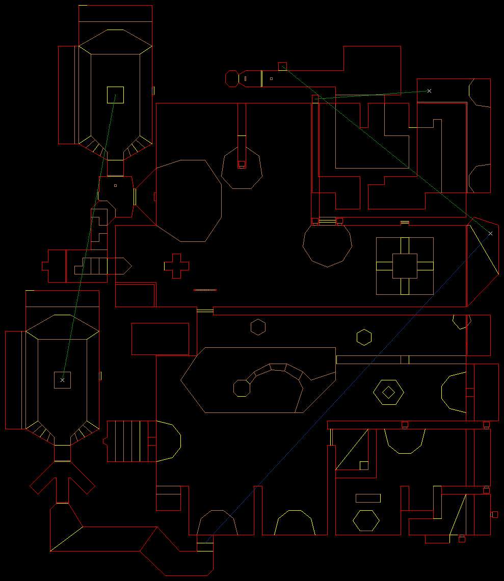 PlayStation Doom level 53, MONSTER CONDO: Teleporters
