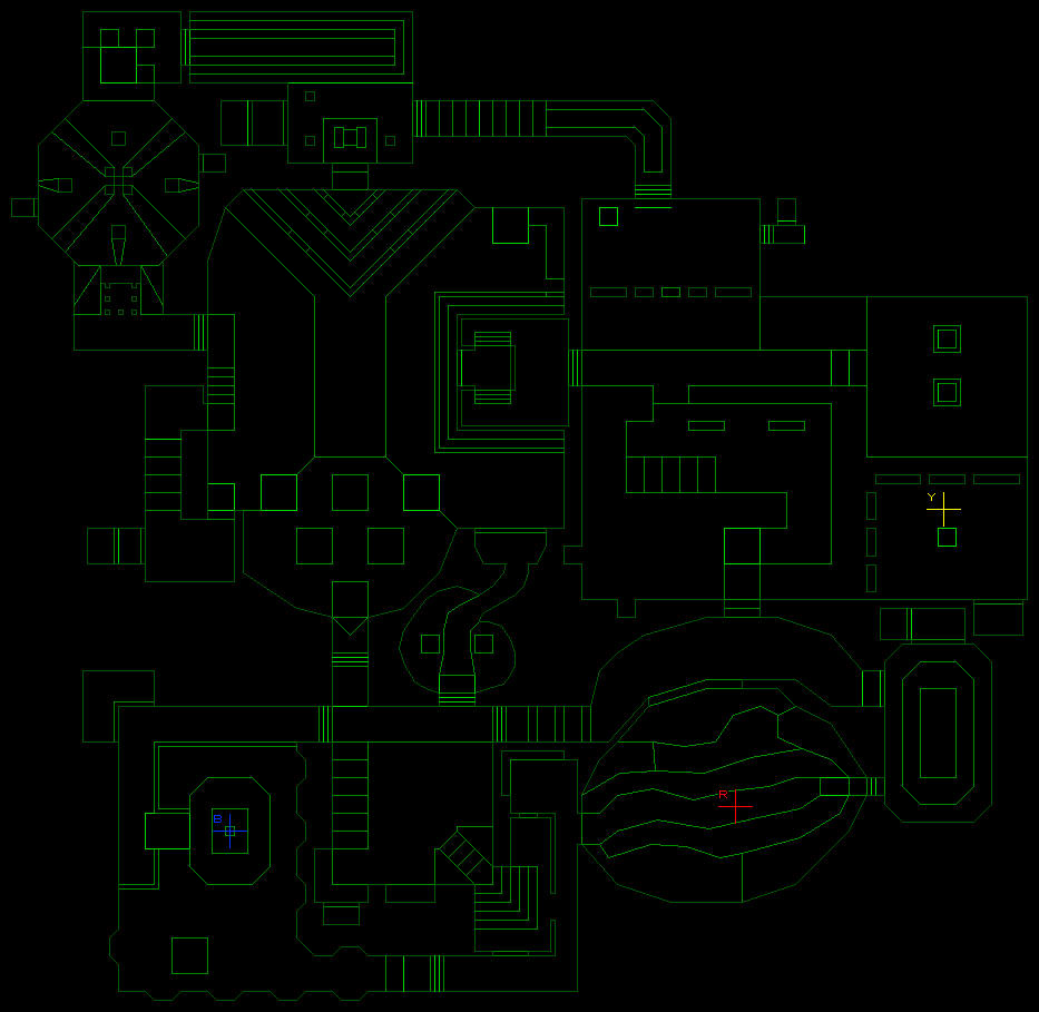 PlayStation Final Doom level 3, CANYON: Keys